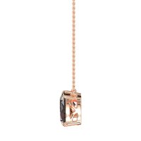 Round and Pear Toi et Moi Necklace