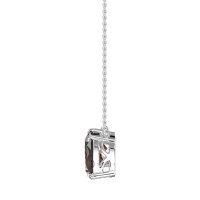 Round and Pear Toi et Moi Necklace