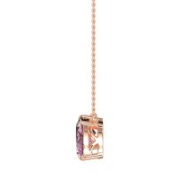 Round and Pear Toi et Moi Necklace