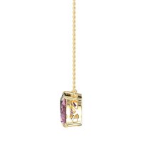 Round and Pear Toi et Moi Necklace