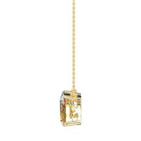 Round and Pear Toi et Moi Necklace