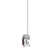 Oval and Pear Toi et Moi Necklace