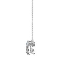 Oval and Pear Toi et Moi Necklace