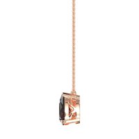 Oval and Pear Toi et Moi Necklace