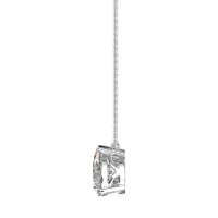 Oval and Pear Toi et Moi Necklace