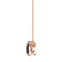 Oval and Pear Toi et Moi Necklace