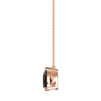 Oval and Pear Toi et Moi Necklace
