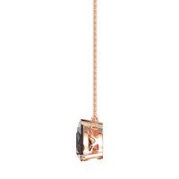 Oval and Pear Toi et Moi Necklace