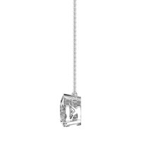 Oval and Pear Toi et Moi Necklace