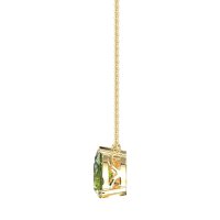 Oval and Pear Toi et Moi Necklace