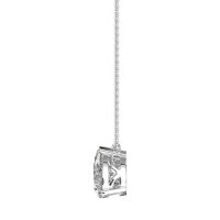 Oval and Pear Toi et Moi Necklace