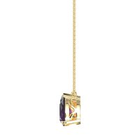 Oval and Pear Toi et Moi Necklace