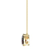 Oval and Pear Toi et Moi Necklace