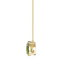 Oval and Pear Toi et Moi Necklace
