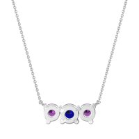 Three-stone Classic Necklace