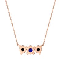 Three-stone Classic Necklace