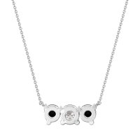 Three-stone Classic Necklace
