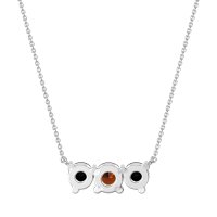 Three-stone Classic Necklace
