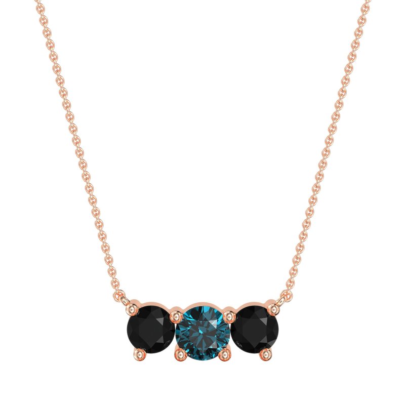 Three-stone Classic Necklace