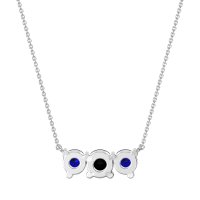 Three-stone Classic Necklace