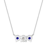 Three-stone Classic Necklace