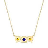 Three-stone Classic Necklace