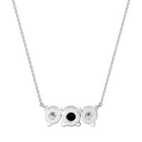 Three-stone Classic Necklace