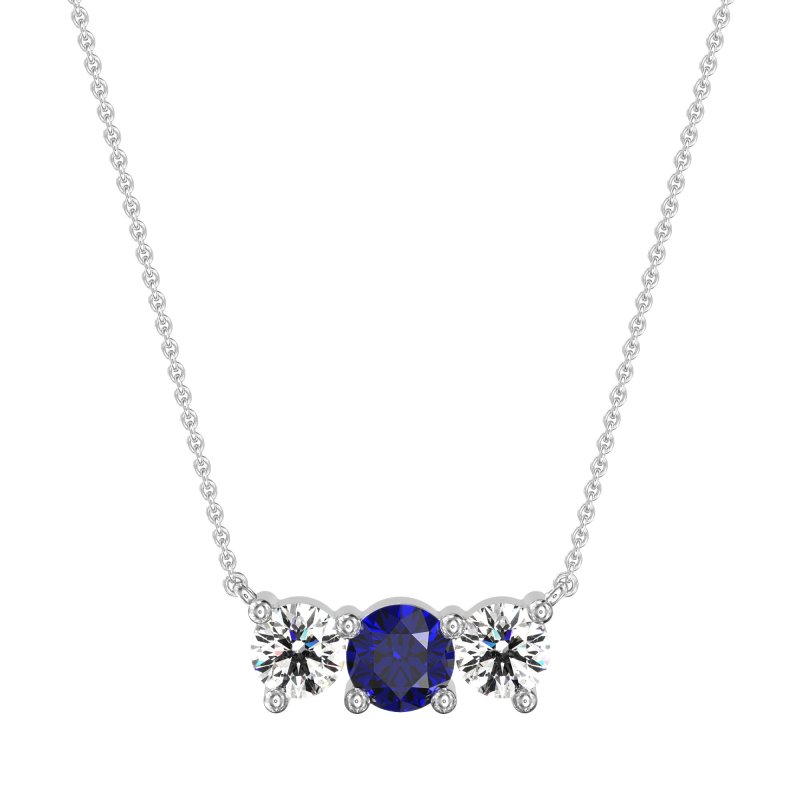 Three-stone Classic Necklace