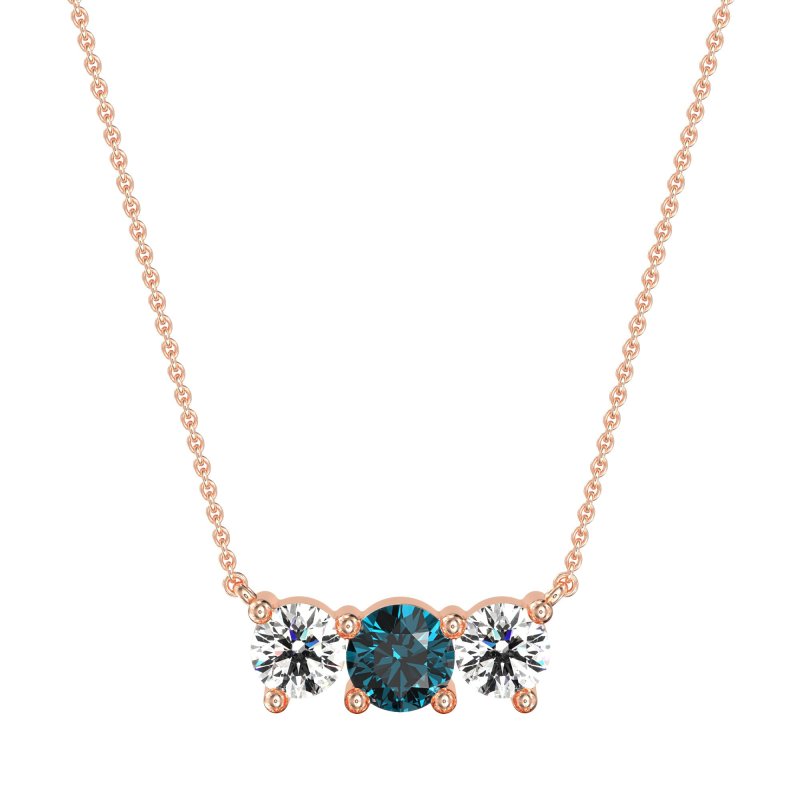 Three-stone Classic Necklace