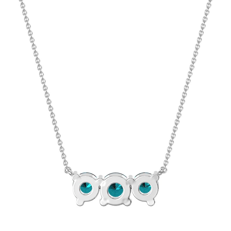 Three-stone Classic Necklace