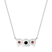 Three-stone Classic Necklace