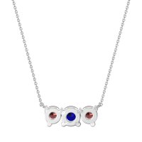 Three-stone Classic Necklace