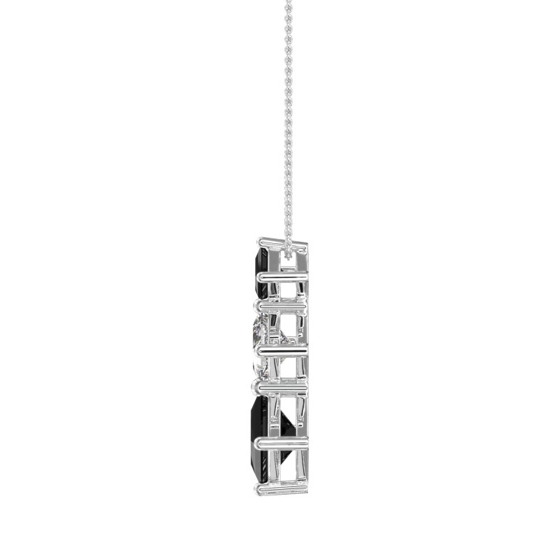 Graduated Square Necklace