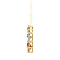 Graduated Square Necklace