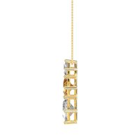 Graduated Square Necklace