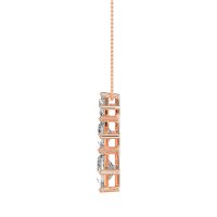 Graduated Square Necklace