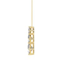 Graduated Square Necklace