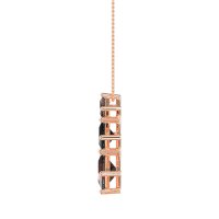Graduated Square Necklace