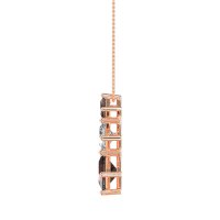 Graduated Square Necklace