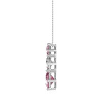 Graduated Square Necklace