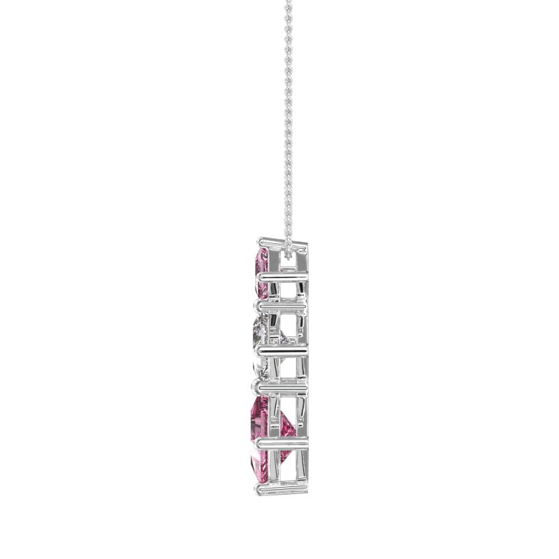 Graduated Square Necklace
