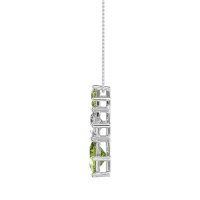Graduated Square Necklace