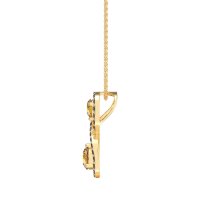 Infinity Two Stone Necklace