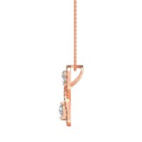 Infinity Two Stone Necklace
