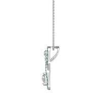 Infinity Two Stone Necklace