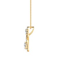 Infinity Two Stone Necklace
