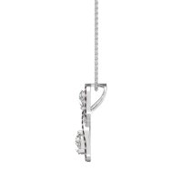 Infinity Two Stone Necklace