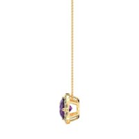 Antique Flower Halo Necklace