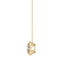 Antique Flower Halo Necklace