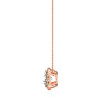 Antique Flower Halo Necklace
